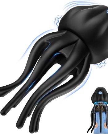 Sex Toys for Men Penis Vibrator -  Upgraded Larger Male Masturbator Sex Toy with 10 Powerful Vibrating Modes for Penis Clit Nipple Stimulation, 8-Tentacle Full Wrapping Adult Mens Sex Toys