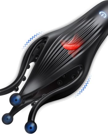 Male Sex Toy Penis Vibrator -  Male Masturbator Sex Toys for Men Stroker with 10 Licking & Vibrating for Glans Nipple 360° Wrapped Stimulation, Tentacle Vibrator Adult Toy Mens Sex Toys