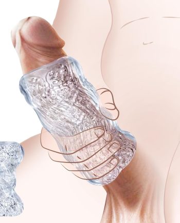 Realistic Textured Personal Sleeve – Soft Flexible Design for Adults